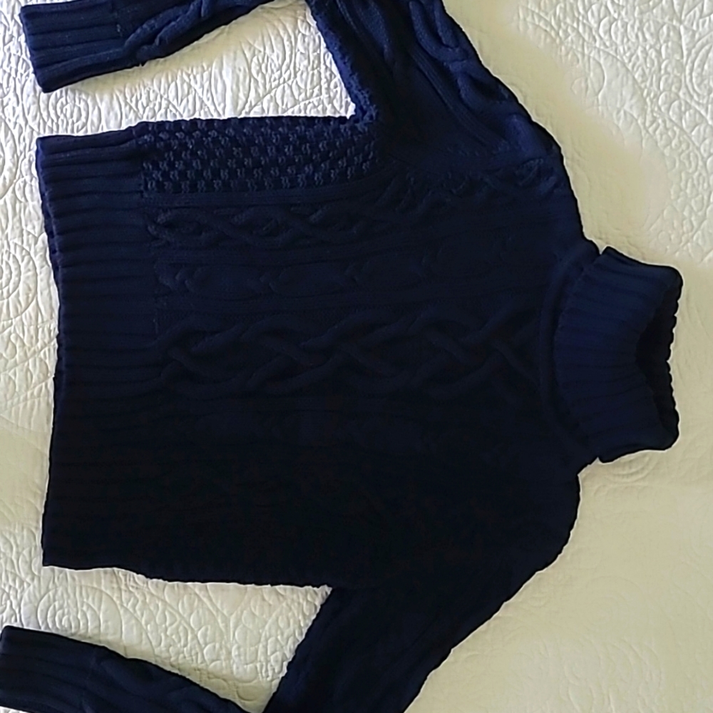 Land's End Fisherman Style Sweater